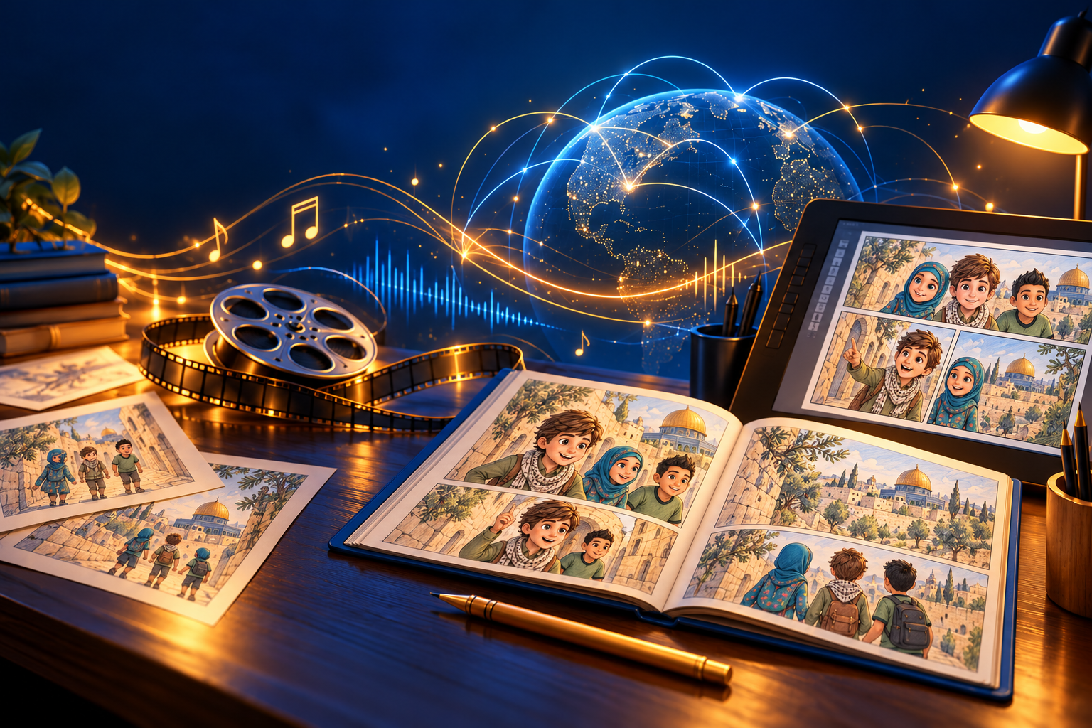 Yahya sketches, stories and creative work